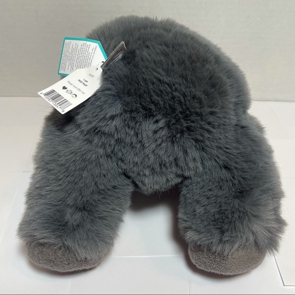 RARE RETIRED STILL SEALED MFG PLASTIC BNWT Jellycat Wilf Wolf GREAT GIFT! - Picture 9 of 16